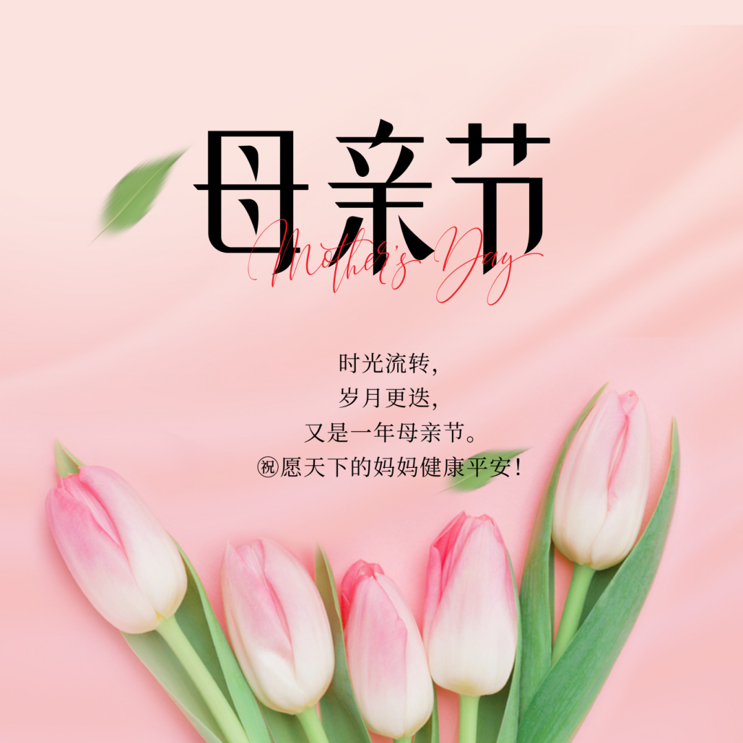 粉绿色简约照片母亲节节日分享微信朋友圈.png